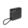 Powerbank 10000mAh 20W PD Bezprzewodowy 15W LCD  z Kablem USB-C