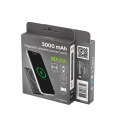 Powerbank 10000mAh 20W PD QC 3.0 LCD z kablami USB-C + Lightning do iphone