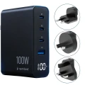 Gembird TA-UC-1A3C-PD100-01-BK szybka ładowarka GaN 100W z 3 portami USB-C, USB-A i wyświetlaczem LCD.png