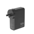 Ładowarka Gembird TA-UC-1A3C-PD100-01-BK z zamontowanym adapterem wtyczki AU.jpeg