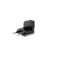 Adapter wtyczki EU do ładowarki turystycznej Gembird TA-UC-1A3C-PD100-01-BK.jpeg