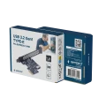Karta PCI Express USB 3.2 Gen1 Type-E A-Key 5 Gb/s adapter do komputera