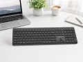 Bezprzewodowa klawiatura Slim PRO-BUSINESS 2,4 GHz + Bluetooth, US Cicha