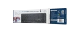 Bezprzewodowa klawiatura Slim PRO-BUSINESS 2,4 GHz + Bluetooth, US Cicha