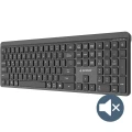 Bezprzewodowa klawiatura Slim PRO-BUSINESS 2,4 GHz + Bluetooth, US Cicha