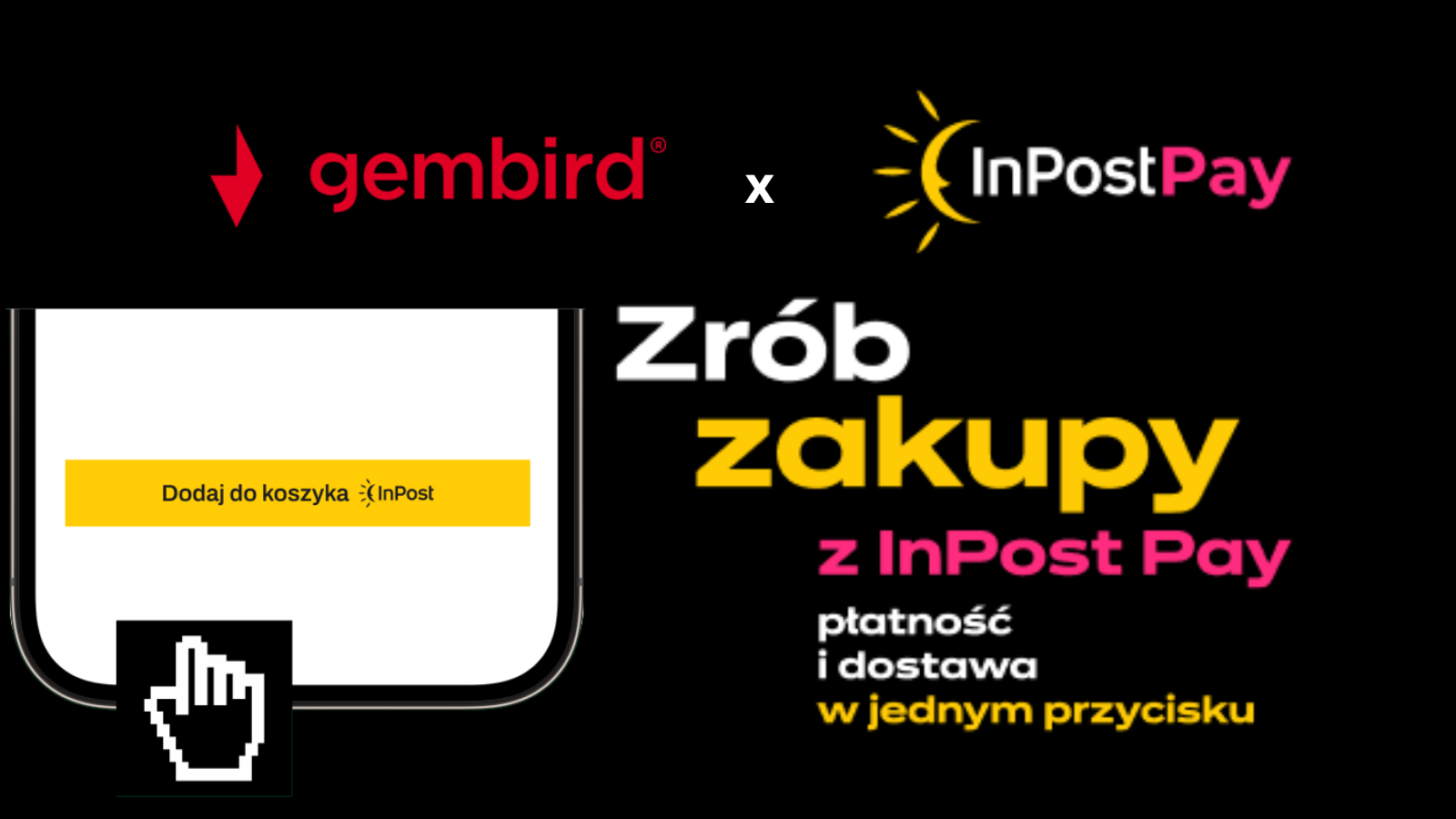 InPost Pay w Gembird24.pl – szybsze zakupy online i wygodne płatności w aplikacji InPost
